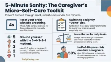 Beyond the Spa Day: Why Micro-Self-Care is Becoming the New Standard for Preventing Caregiver Burnout