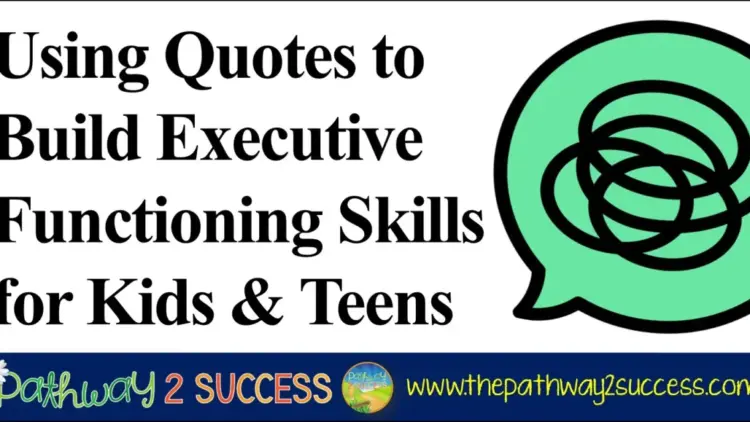 Integrating Reflective Quotations into Education: A New Strategy for Building Student Executive Functioning Skills