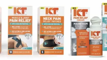 KT Expands Beyond Kinesiology Tape With New Wearable Patches and Topical Pain Relief Line