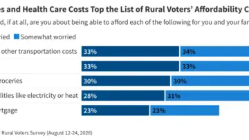 Rising Cost of Living and Health Care Pressures Strain Republican Enthusiasm Among Rural Voters Ahead of Midterm Elections