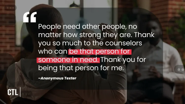 Navigating the Shared Human Experience of Mental Health: Crisis Text Line Observes Mental Health Awareness Month