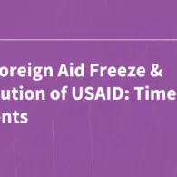 President Trump and His Administration Implement sweeping Executive Actions Impacting U.S. Global Health Efforts from Day One of Second Term